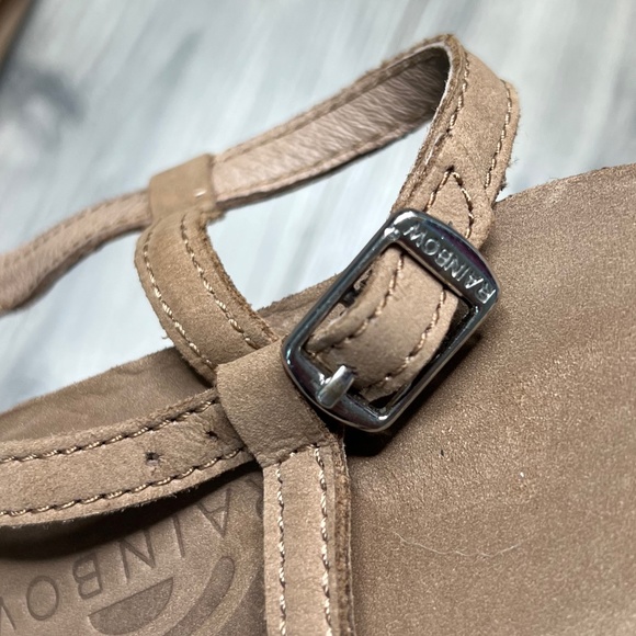 Rainbow NEW T-Street Braided Rainbow Flip Flop Sandals Size Medium 6.5 -7.5 - Picture 4 of 10